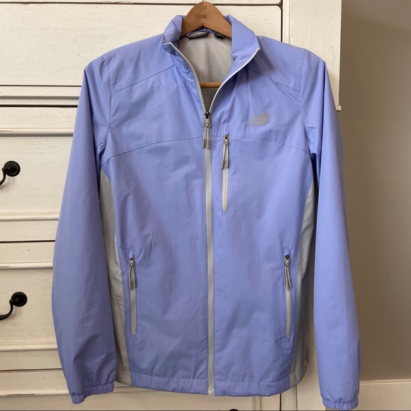 New Balance Jackets & Blazers - New Balance Periwinkle Winbreaker Jacket.